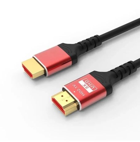 Câble HDMI Rouge haute vitesse, 8K, 60Hz, 48Gbps