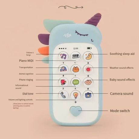 Bébé Téléphone Musique Jouet Son Machine Enfants