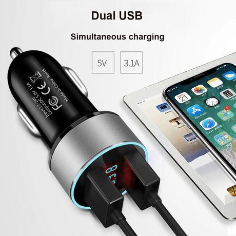 Chargeur de voiture USB