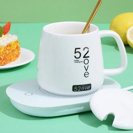 Sous-verre électrique pour tasse (vert ou Blanc)