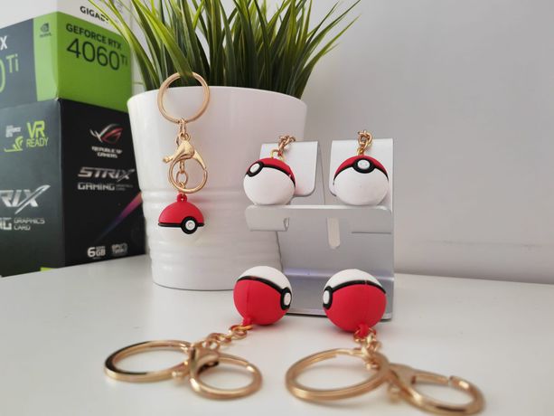 Porte-clés Pokémon modèle Pokeball