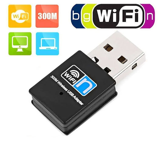 Mini Sans Fil USB Wifi Adaptateur 802.11N 300Mbps