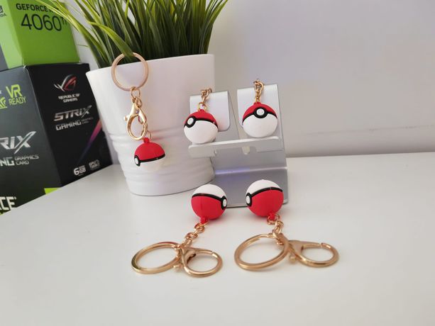 Porte-clés Pokémon modèle Pokeball