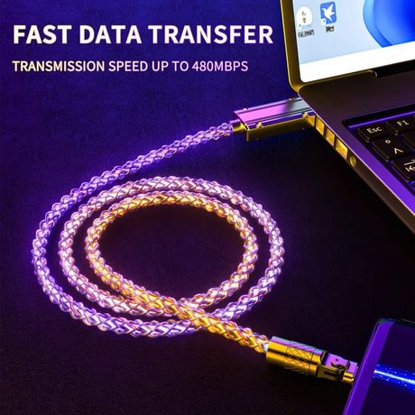 Cable USB to type-c TETE ROTATIVE