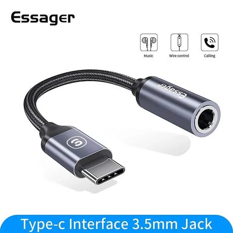 Câble adaptateur USB Type-C 3.5 vers jack