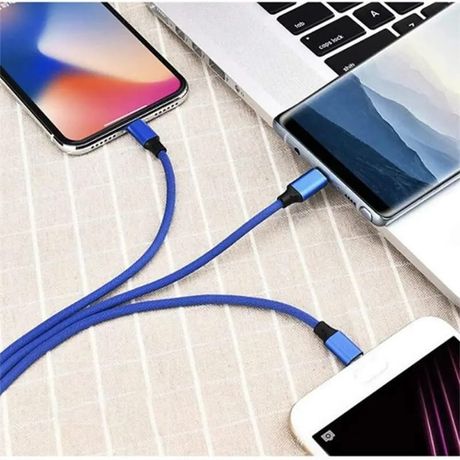 Câble de charge multi-ports 3 en 1