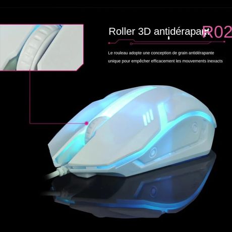 Souris Gaming filaire RGB s