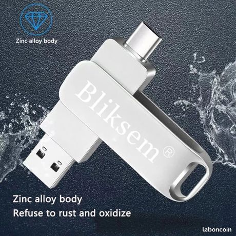 Clé USB/USBC Haute Vitesse USB2.0