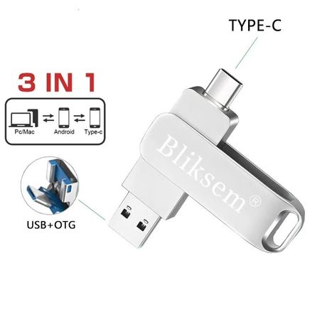 Clé USB/USBC Haute Vitesse USB2.0