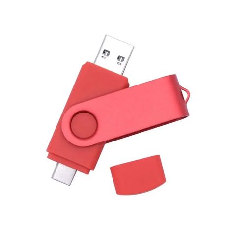 Clé USB/USBC rotative créative 2 en 1, USB 2.0 32 GO