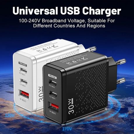 Chargeur rapide de 30W 3.0 avec Port de Type C