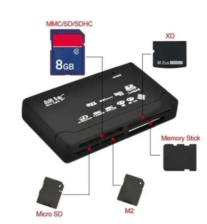 Tout en un lecteur de carte USB 2.0