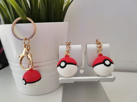 Porte-clés Pokémon modèle Pokeball