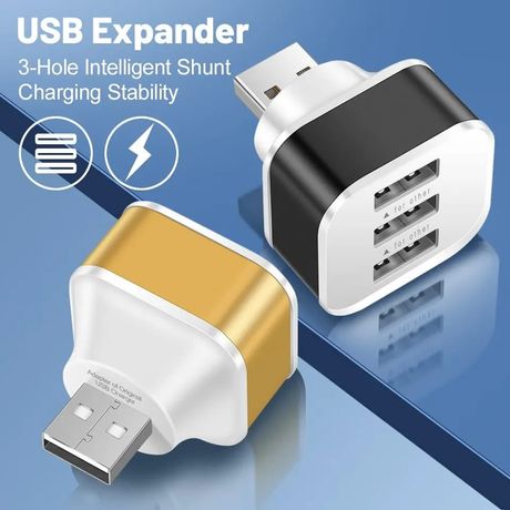 USB Slots Adaptateur HUB bleu