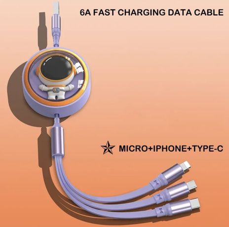 Câble de charge Astronaute télescopique